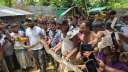 উখিয়ায় বার্মিজ অজগর উদ্ধার 