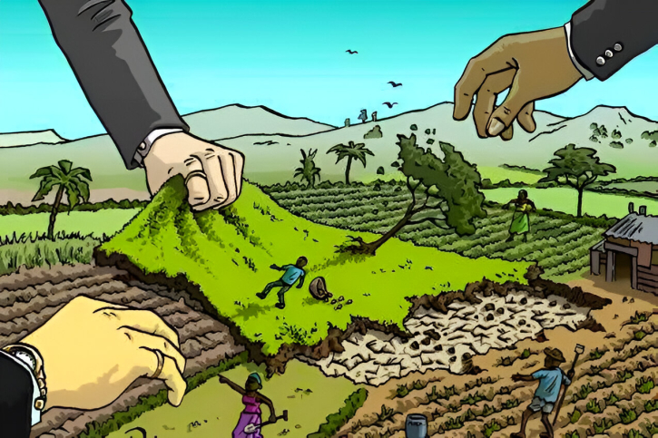 পরের জমি জবর দখলের শাস্তি