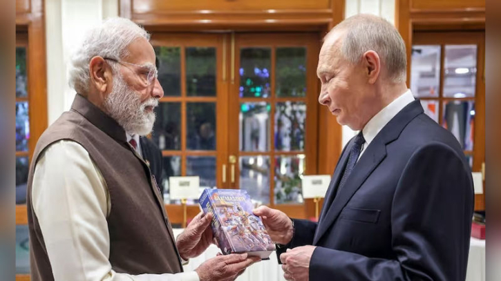 দিল্লি সফরে পুতিনকে ছয় বিশেষ উপহার দিলেন মোদি