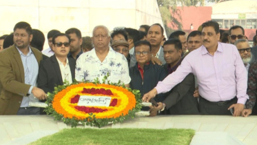 জিয়ার সমাধিতে স্থগিতাদেশ প্রত্যাহার হওয়া ড্যাব নেতাদের শ্রদ্ধা