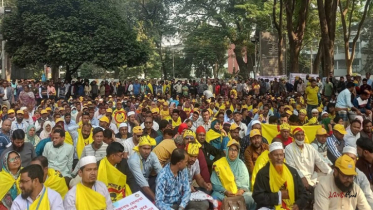 তৃতীয় দিনের মতো শহীদ মিনারে স্বাস্থ্য সহকারীরা: বন্ধ টিকাদন কর্মসূচি