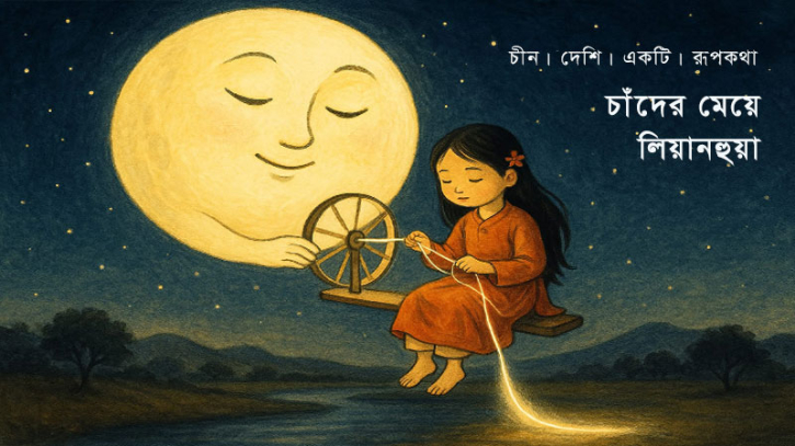 চীনের রূপকথা: চাঁদের মেয়ে লিয়ানহুয়া