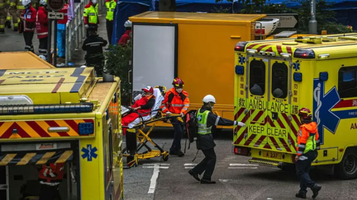 হংকংয়ে ভয়াবহ অগ্নিকাণ্ডে নিহত ৯৪