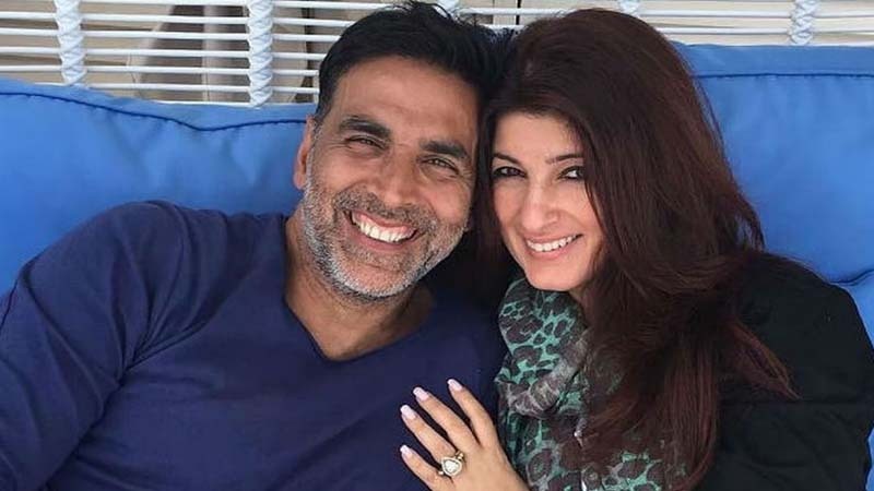 অক্ষয় কুমার এবং টুইঙ্কেল খান্না। ছবি: ইন্টারনেট