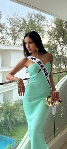 বাংলাদেশের হয়ে লড়ছেন তানজিয়া জামান মিথিলা। ছবি: ফেসবুক