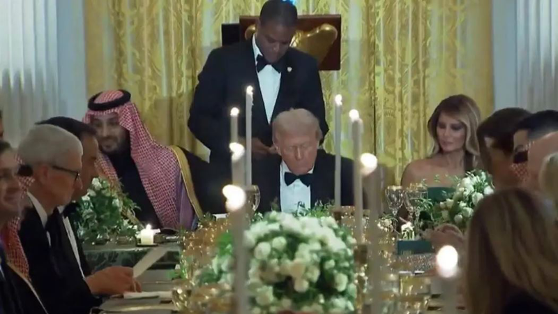 ট্রাম্প–সৌদি যুবরাজের ডিনারে রোনাল্ডো-ইলন মাস্ক। ছবি: সংগৃহীত