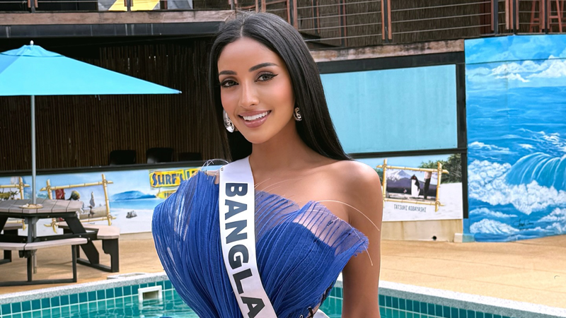 বাংলাদেশের প্রতিযোগী তানজিয়া জামান মিথিলা। ছবি: ফেসবুক