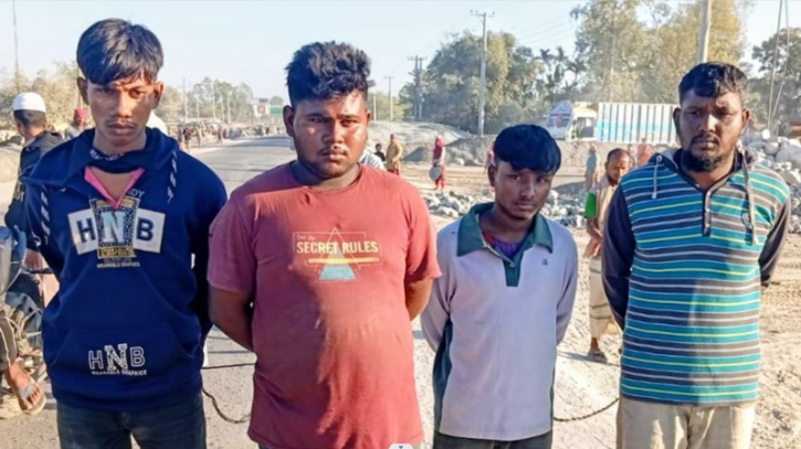 মানসিক ভারসাম্যহীন নারীকে গণধর্ষণ: চার ট্রাকচালক আটক