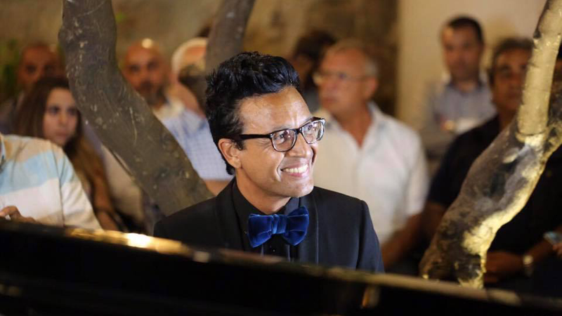 প্রতিযোগিতার অন্যতম বিচারক লেবানিজ–ফরাসি সুরকার ওমর হারফুচ। ছবি: ফেসবুক