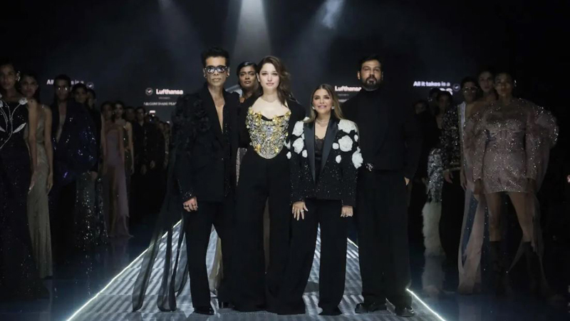 তারকাদের ভিড়ে ল্যাকমে ফ্যাশন উইক ২০২৫। ছবি: অফিশিয়াল ইনস্টাগ্রাম