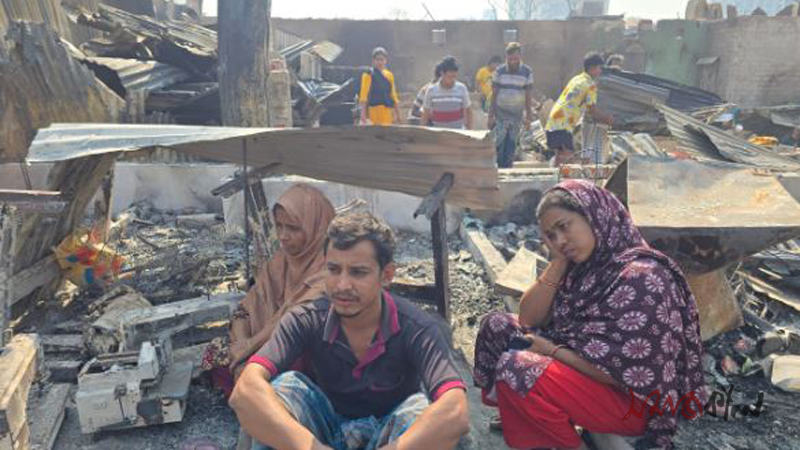 কড়াইল বস্তিতে স্থাপনা নির্মান করবে না সরকার। ছবি: সমাজকাল