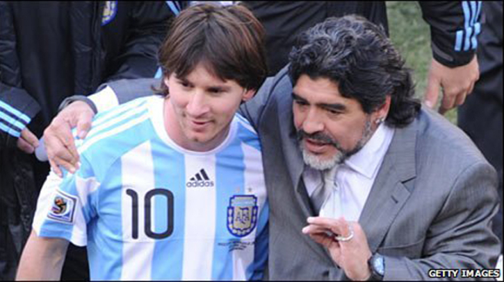 মেসির শেষ বিশ্বকাপ জার্সিতে ম্যারাডোনার ছোঁয়া