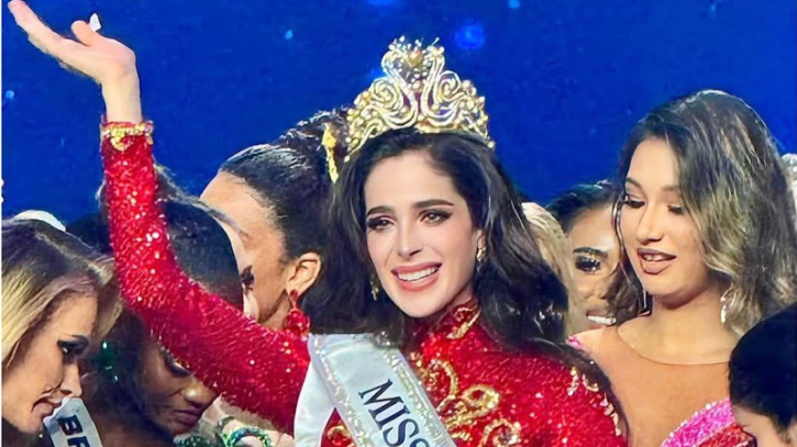 ২০২৫ এর নতুন ‘মিস ইউনিভার্স’ মেক্সিকান সুন্দরী ফাতিমা বশ