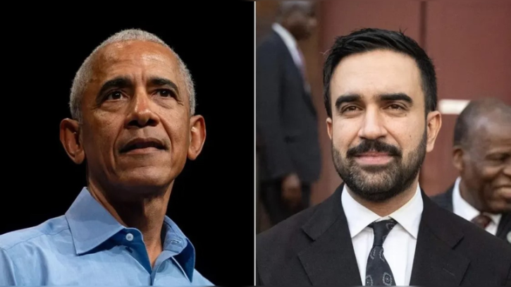 মামদানিকে অভিনন্দন ওবামার