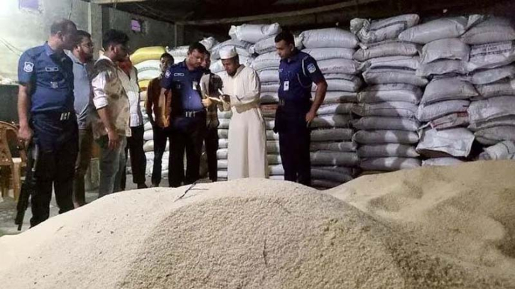 শেরপুরে মিল থেকে সরকারি কর্মসূচির ৪ হাজার কেজি চাল জব্দ