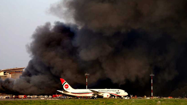 শর্ট সার্কিট থেকে শাহজালাল কার্গো ভিলেজে আগুন, নাশকতা নয়