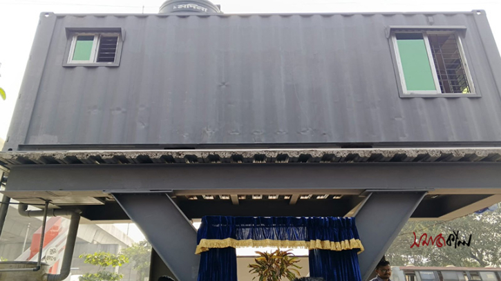 দ্বি-তল ট্রাফিক পুলিশ বক্স হচ্ছে ঢাকা উত্তরে 