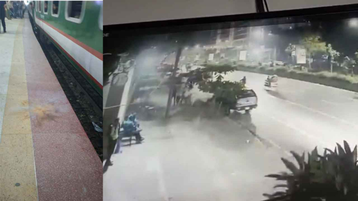 রাজধানীর আগারগাঁও ও বিমানবন্দর রেলস্টেশনে ককটেল বিস্ফোরণ