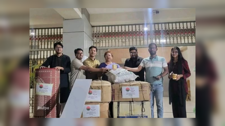 জবির ছাত্রী হলে উপহার পাঠাল ছাত্রদল