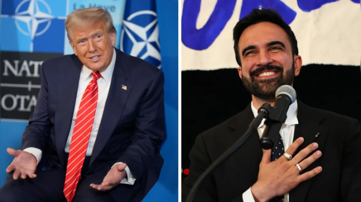 বিজয়ী ভাষণে ট্রাম্পকে খোঁচা দিলেন মামদানি