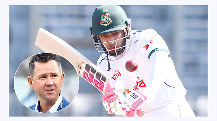 শততম টেস্টে মুশফিককে পন্টিং–করুনারত্নের অভিনন্দন