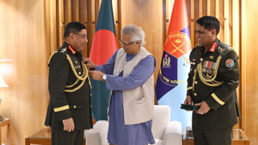 সেনাবাহিনী পদক পেলেন সেনাপ্রধান জেনারেল ওয়াকার-উজ-জামান