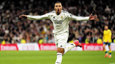 এমবাপ্পের ৪ গোলে রিয়ালের জয় এমবাপ্পের ৪ গোলে রিয়ালের জয়