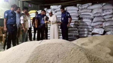 শেরপুরে মিল থেকে সরকারি কর্মসূচির ৪ হাজার কেজি চাল জব্দ