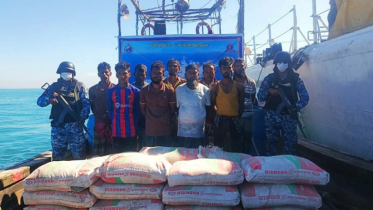 মিয়ানমারে পাচারের সময় সিমেন্টসহ আটক ৯ 