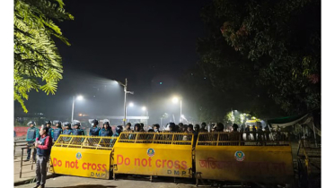 ধানমন্ডি ৩২–এ যান চলাচল স্বাভাবিক, চার স্তরের নিরাপত্তা