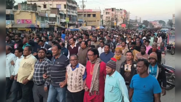 প্রার্থী পরিবর্তনের দাবিতে বিএনপি নেতা-কর্মীদের বিক্ষোভ