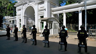 ট্রাইব্যুনালে টানা কড়া নিরাপত্তা, মোতায়েন সেনা–বিজিবি