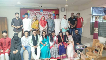 পিঠা ও কবিতার সমন্বয়ে হেমন্ত বিকেল অনুষ্ঠিত 