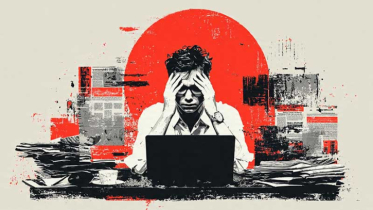 টেনশন আর নিতে পারছেন না সাংবাদিকরা!