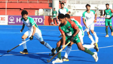 তিন ম্যাচে ২৬ গোল ,পাকিস্তানের সামনে হোয়াইটওয়াশ বাংলাদেশের