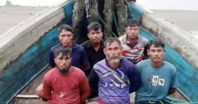 ৬ জেলেকে ধরে নিয়ে গেছে মিয়ানমারের আরাকান আর্মি