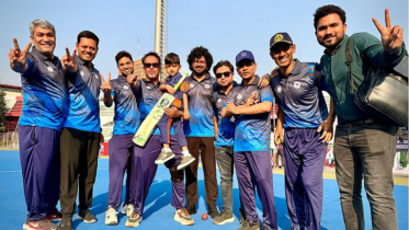 ডিআরইউ মিডিয়া ক্রিকেটে চ্যানেল আইকে হারিয়ে চ্যাম্পিয়ন চ্যানেল ২৪