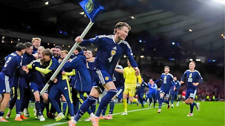 ২৮ বছর পর বিশ্বকাপে স্কটল্যান্ডের ঐতিহাসিক প্রত্যাবর্তন