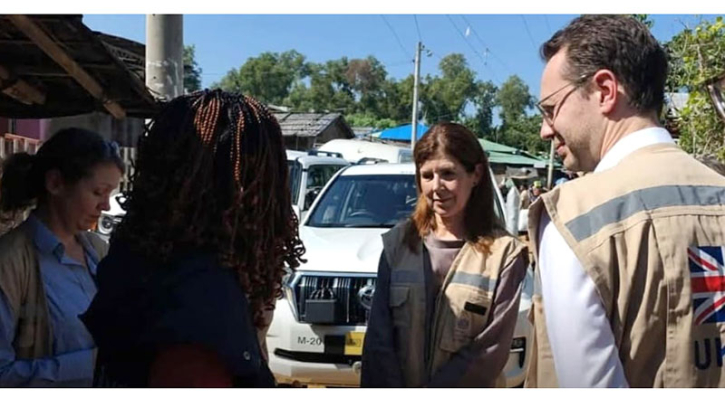 রোহিঙ্গা ক্যাম্প পরিদর্শনে কক্সবাজারে যুক্তরাজ্যের আন্তর্জাতিক উন্নয়নমন্ত্রী