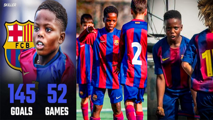 ৫২ ম্যাচে ১৪৫ গোল: বার্সেলোনার ১২ বছরের বিস্ময় ডেসটিনি