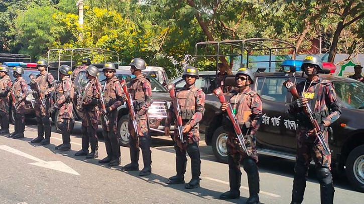 ঢাকা ও আশপাশে আইনশৃঙ্খলা রক্ষায় ১৪ প্লাটুন বিজিবি মোতায়েন