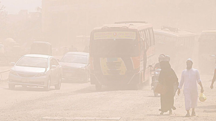 আজ ঢাকার বাতাস ‘খুব অস্বাস্থ্যকর’