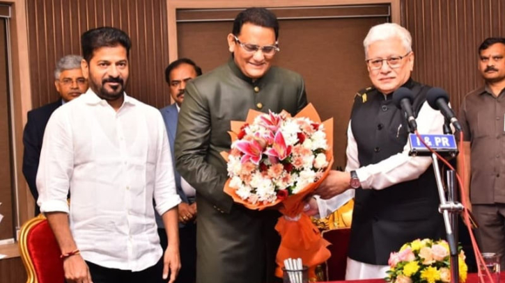 তেলেঙ্গানার নতুন মন্ত্রী  মোহাম্মদ আজহারউদ্দিন তেলেঙ্গানার নতুন মন্ত্রী  মোহাম্মদ আজহারউদ্দিন