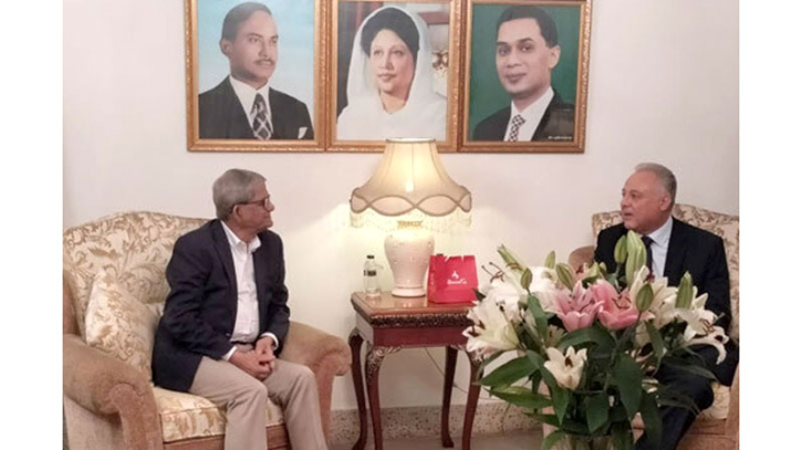 বিএনপি মহাসচিবের সঙ্গে মিসরের রাষ্ট্রদূতের সাক্ষাৎ