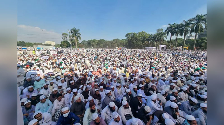 সোহরাওয়ার্দী উদ্যানে আন্তর্জাতিক খতমে নবুওয়ত মহাসম্মেলনে দেশ-বিদেশের আলেমরা