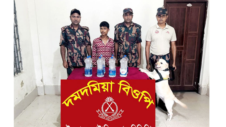 বিজিবির অভিযানে ২০ হাজার পিস ইয়াবা ও দেশীয় মদসহ আটক ২ 