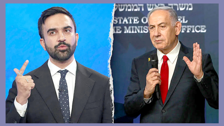 নিউইয়র্কে পা রাখলেই গ্রেপ্তার নেতানিয়াহু: মামদানি