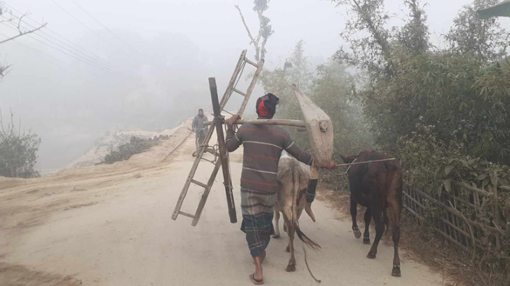 ধীরে ধীরে শীত বাড়ছে, ভোরে দেখা মিলছে কুয়াশা