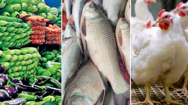 খুলনায় সবজির দাম চড়া, স্বস্তি মাছ–মুরগিতে