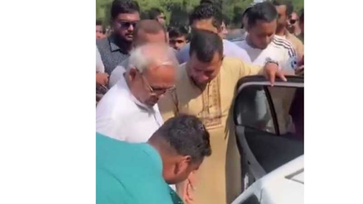 রিজভীর পা ছুঁয়ে সালাম করা পুলিশ সদস্য প্রত্যাহার